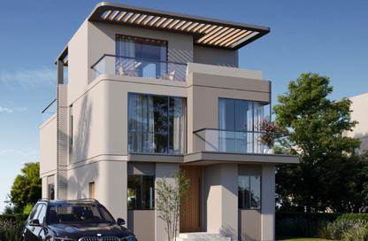 Villa - 3 - 5 for sale in Lake West - Sheikh Zayed Compounds - Sheikh Zayed City - Giza