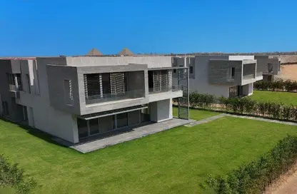 منزل مزدوج - 5 غرف نوم - 5 حمامات للبيع في هضبة - طريق الفيوم الصحراوى - مدينة 6 أكتوبر - الجيزة