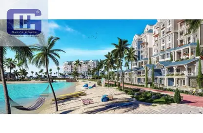 iVilla - 4 Bedrooms - 4 Bathrooms for sale in Lagoon Beach Park - 5th Settlement Compounds - The 5th Settlement - New Cairo City - Cairo