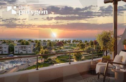 Chalet - 2 Bedrooms - 3 Bathrooms for sale in Hacienda West - Ras Al Hekma - North Coast