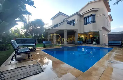 فيلا - 6 غرف نوم - 6 حمامات للايجار في ليك فيو - كمبوندات التجمع الخامس - التجمع الخامس - مدينة القاهرة الجديدة - القاهرة