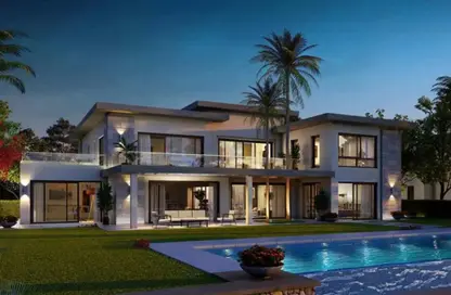 Villa - 5 Bedrooms - 7+ Bathrooms for sale in Swan Lake Residence - 5th Settlement Compounds - The 5th Settlement - New Cairo City - Cairo