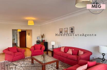 Apartment - 3 Bedrooms - 3 Bathrooms for rent in Street 254 - Degla - Hay El Maadi - Cairo