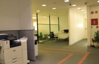 Office Space - 5 Bedrooms - 2 Bathrooms for rent in Bank Center Street - South Teseen St. - The 5th Settlement - New Cairo City - Cairo