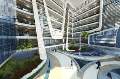 مساحات مكتبية - 1 حمام للبيع في بيزنس بلاس - شارع التسعين الشمالي - التجمع الخامس - مدينة القاهرة الجديدة - القاهرة