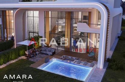 Apartment - 3 Bedrooms - 3 Bathrooms for sale in Amara - El Lotus - New Cairo City - Cairo Apartment - 3 Bedrooms - 3 Bathrooms for sale in Amara - El Lotus - New Cairo City - Cairo