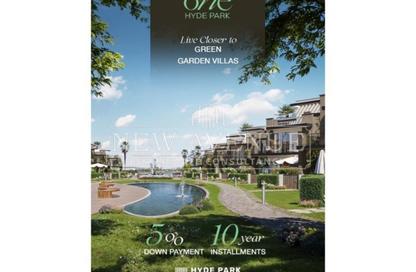 Apartment - 3 - 3 for sale in One Hyde Park - Hyde Park - New Cairo City - Cairo