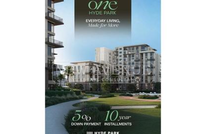 Apartment - 3 - 3 for sale in One Hyde Park - Hyde Park - New Cairo City - Cairo Apartment - 3 - 3 for sale in One Hyde Park - Hyde Park - New Cairo City - Cairo