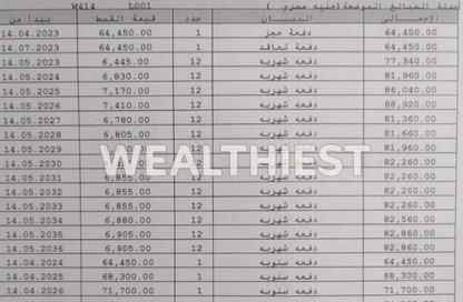 Apartment - 1 Bedroom - 1 Bathroom for sale in Noor City - Cairo