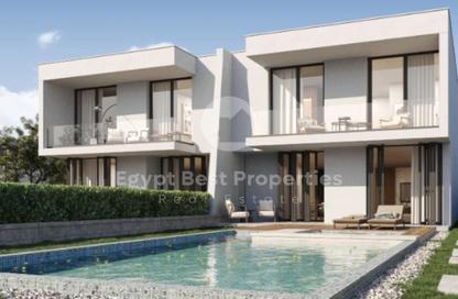 Twin House - 4 Bedrooms - 5 Bathrooms for sale in Direction White - Ras Al Hekma - North Coast