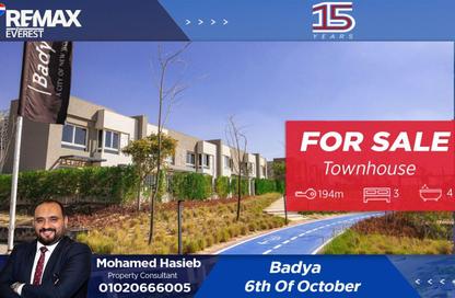 Townhouse - 3 Bedrooms - 4 Bathrooms for sale in Badya Palm Hills - 6 October Compounds - 6 October City - Giza