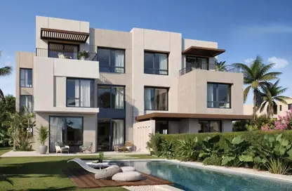 تاون هاوس - 3 غرف نوم - 3 حمامات للبيع في أو ويست - كمبوندات 6 أكتوبر - مدينة 6 أكتوبر - الجيزة