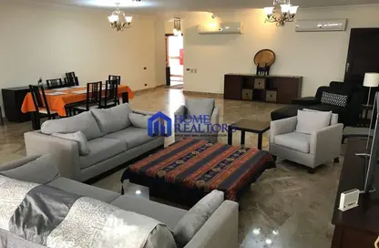 Apartment - 3 Bedrooms - 3 Bathrooms for rent in Sarayat Al Maadi - Hay El Maadi - Cairo