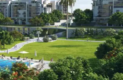 Apartment - 2 Bedrooms - 2 Bathrooms for sale in Mountain View iCity - 5th Settlement Compounds - The 5th Settlement - New Cairo City - Cairo