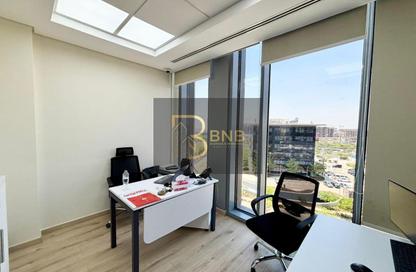 Office Space - Studio - 2 Bathrooms for rent in Cairo Festival City - North Investors Area - New Cairo City - Cairo