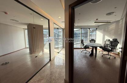 Office Space - Studio - 3 Bathrooms for rent in V90 - North Teseen St. - The 5th Settlement - New Cairo City - Cairo