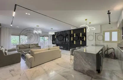 Duplex - 4 Bedrooms - 3 Bathrooms for rent in Akhnaton St. - District 5 - The 5th Settlement - New Cairo City - Cairo