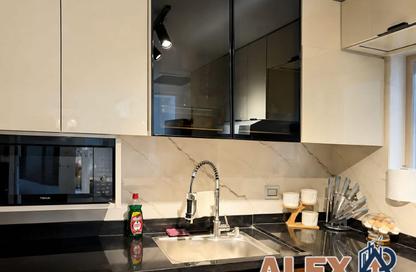 Apartment - 1 Bedroom - 1 Bathroom for rent in Palm Hills New Alamein - New Alamein City - Al Alamein - North Coast