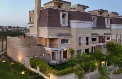 Townhouse - 5 Bedrooms - 6 Bathrooms for sale in S2 - Sarai - Mostakbal City Compounds - Mostakbal City - Future City - Cairo