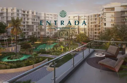 Apartment - 2 Bedrooms - 3 Bathrooms for sale in Entrada - New Capital Compounds - New Capital City - Cairo