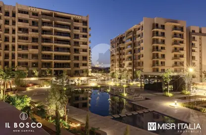 شقة - 2 غرف نوم - 2 حمامات للبيع في ال بوسكو - كمبوندات العاصمة الإدارية الجديدة - العاصمة الإدارية الجديدة - القاهرة