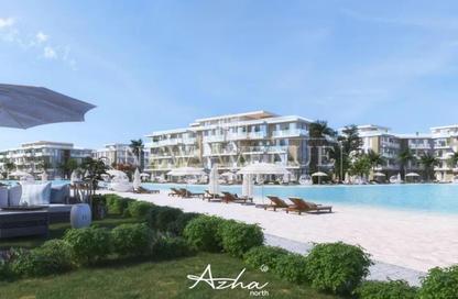 Chalet - 3 Bedrooms - 3 Bathrooms for sale in Azha North - Ras Al Hekma - North Coast