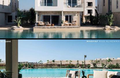 Townhouse - 3 Bedrooms - 3 Bathrooms for sale in Al Masyaf - Ras Al Hekma - North Coast