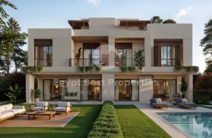 Townhouse - 4 Bedrooms - 5 Bathrooms for sale in Villette - 5th Settlement Compounds - The 5th Settlement - New Cairo City - Cairo
