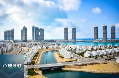Apartment - 3 Bedrooms - 3 Bathrooms for sale in Mazarine - New Alamein City - Al Alamein - North Coast