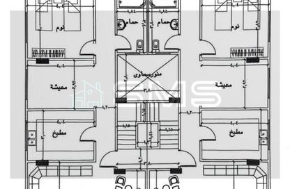 Apartment - 4 Bedrooms - 3 Bathrooms for sale in El Narges Buildings - Al Narges - New Cairo City - Cairo