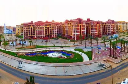 Apartment - 2 Bedrooms - 1 Bathroom for sale in Degla Palms - Al Wahat Road - 6 October City - Giza