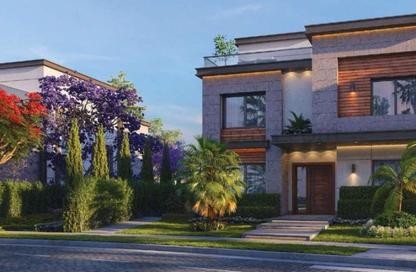 Twin House - 5 Bedrooms - 5 Bathrooms for sale in Azzar - 5th Settlement Compounds - The 5th Settlement - New Cairo City - Cairo
