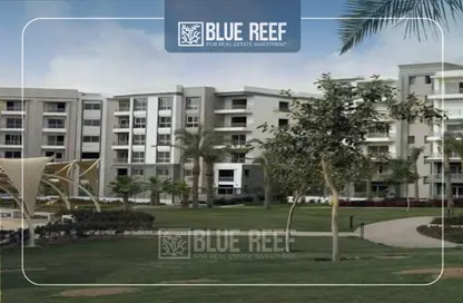 Apartment - 2 Bedrooms - 2 Bathrooms for sale in Garden Residence - Hyde Park - New Cairo City - Cairo