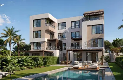 شقة - 2 غرف نوم - 2 حمامات للبيع في أو ويست - كمبوندات 6 أكتوبر - مدينة 6 أكتوبر - الجيزة