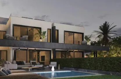 Twin House - 5 Bedrooms - 4 Bathrooms for sale in Stei8ht - The 1st Settlement - New Cairo City - Cairo