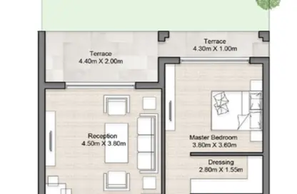 شاليه - 3 غرف نوم - 2 حمامات للبيع في سيشور - راس الحكمة - الساحل الشمالي