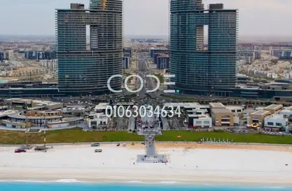 Apartment - 1 Bedroom - 1 Bathroom for sale in The Gate Towers - New Alamein City - Al Alamein - North Coast