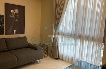 Apartment - 1 Bedroom - 2 Bathrooms for rent in Aljazi Marriott Residences - Mohamed Naguib Axis - North Investors Area - New Cairo City - Cairo