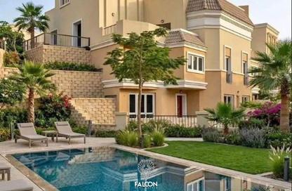 Villa - 4 Bedrooms - 4 Bathrooms for sale in S1 - Sarai - Mostakbal City Compounds - Mostakbal City - Future City - Cairo