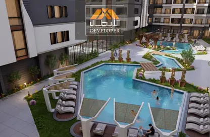 شقة - غرفة نوم - 1 حمام للبيع في جراند جيت - منتجعات الغردقة - الغردقة - محافظة البحر الاحمر