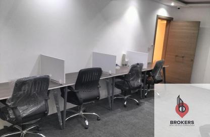 Office Space - Studio - 2 Bathrooms for rent in Trivium Business Complex - North Teseen St. - The 5th Settlement - New Cairo City - Cairo