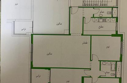 شقة - 3 غرف نوم - 2 حمامات للبيع في عمارات الاندلس - حى الاندلس - مدينة القاهرة الجديدة - القاهرة