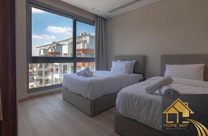 Apartment - 3 Bedrooms - 3 Bathrooms for rent in Aljazi Marriott Residences - Mohamed Naguib Axis - North Investors Area - New Cairo City - Cairo Apartment - 3 Bedrooms - 3 Bathrooms for rent in Aljazi Marriott Residences - Mohamed Naguib Axis - North Investors Area - New Cairo City - Cairo