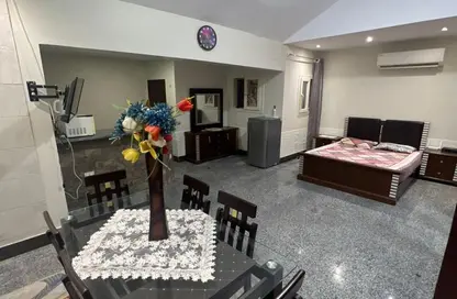 Apartment - Studio - 1 Bathroom for rent in El Koronfel - The 5th Settlement - New Cairo City - Cairo