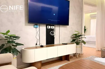 Apartment - 2 Bedrooms - 2 Bathrooms for rent in Lake View Residence - 5th Settlement Compounds - The 5th Settlement - New Cairo City - Cairo