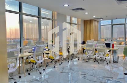Office Space - Studio - 1 Bathroom for rent in Trivium Business Complex - North Teseen St. - The 5th Settlement - New Cairo City - Cairo
