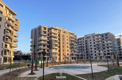 Apartment - 3 Bedrooms - 2 Bathrooms for sale in Bleu Vert - New Capital Compounds - New Capital City - Cairo Apartment - 3 Bedrooms - 2 Bathrooms for sale in Bleu Vert - New Capital Compounds - New Capital City - Cairo