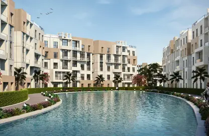 Apartment - 3 Bedrooms - 2 Bathrooms for sale in Aqmar - Al Wahat Road - 6 October City - Giza