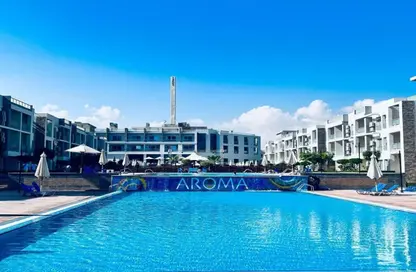 Chalet - 2 Bedrooms - 2 Bathrooms for sale in Aroma Residence - Al Ain Al Sokhna - Suez