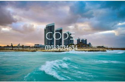 Apartment - 4 Bedrooms - 3 Bathrooms for sale in North Edge Towers - New Alamein City - Al Alamein - North Coast Apartment - 4 Bedrooms - 3 Bathrooms for sale in North Edge Towers - New Alamein City - Al Alamein - North Coast